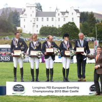 Longines timed the victory of the German riders at the Longines FEI European Eventing Championship 2015